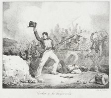 Combat à la Baionette, between 1825 and 1829. Creator: Auguste Raffet.
