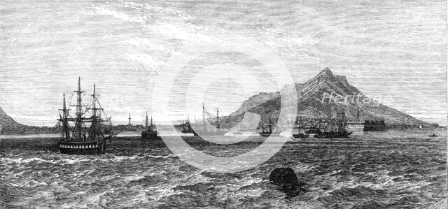 The new treaty port of Hakodadi, Japan, 1869. Creator: Unknown.