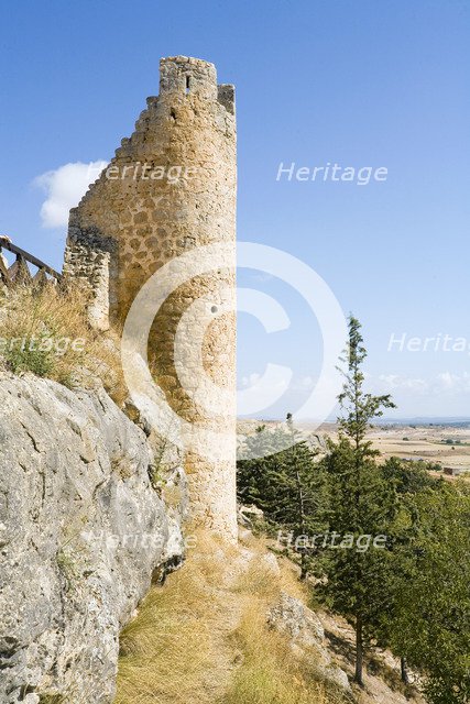 The fortress of Penaranda de Duero, Spain, 2007. Artist: Samuel Magal