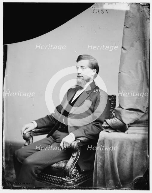 Eugene Hale of Maine, between 1860 and 1875. Creator: Unknown.