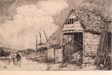 Hey! Ho! The Wind and the Rain, 1908. Creator: Martin Hardie.