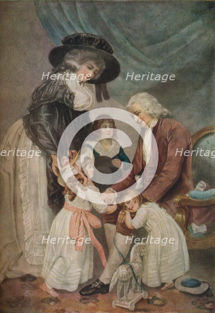 A Visit to the Grandfather, 1788, (1916). Artist: John Raphael Smith