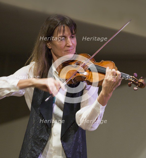 Viktoria Mullova, 2017. Artist: Alan John Ainsworth.