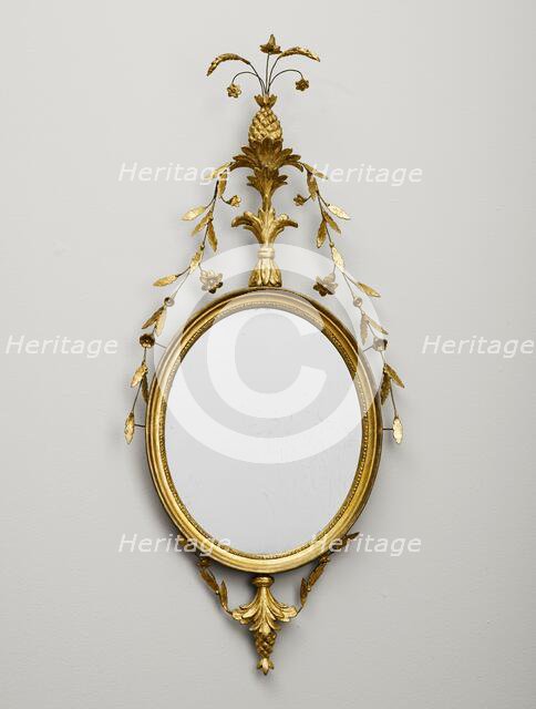 Mirror, about 1790. Creator: Unknown.