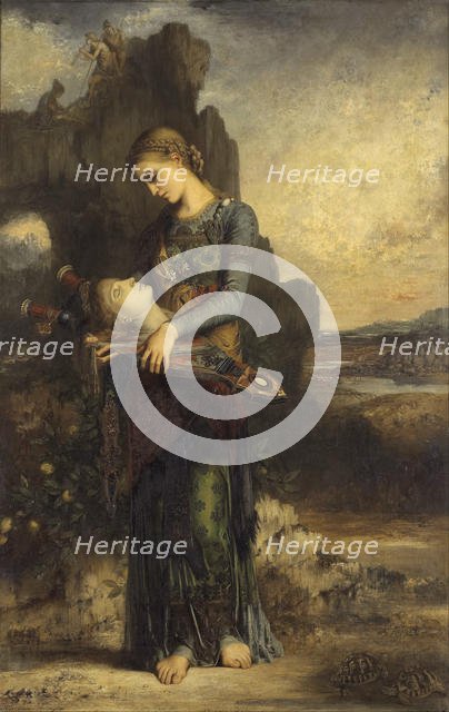 Orpheus, 1865. Artist: Moreau, Gustave (1826-1898)