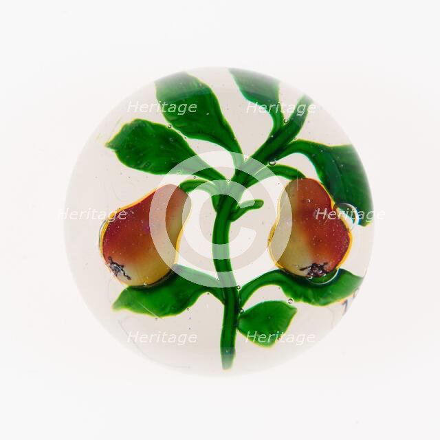 Paperweight, Saint-Louis, 19th century. Creator: Saint-Louis Glassworks.