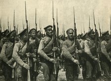 Russian soldiers, First World War, 1914, (c1920). Creator: Unknown.