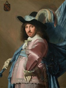 Andries Stilte as a Standard Bearer, 1640. Creator: Jan Verspronck.