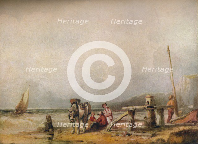 'Seascape', c1845. Artist: Edwin Aaron Penley.