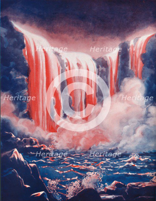 'In The Land of Everlasting Fire', 1935. Artist: Unknown.