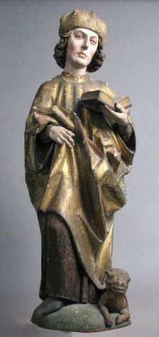 Saint Luke, German, late 15th century. Creator: Unknown.