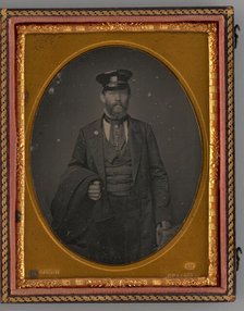 Untitled (Portrait of a Man), 1858. Creator: Rufus Anson.