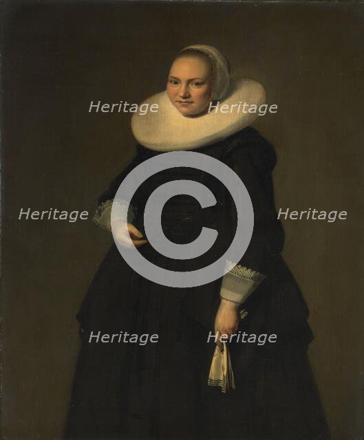 Portrait of a Woman, 1638. Creator: Hendrik Gerritsz Pot.