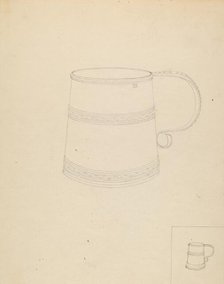 Mug, 1935/1942. Creator: Charlotte Winter.