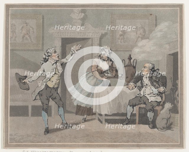 Manager & Spouter, July 1, 1802., July 1, 1802. Creator: Thomas Rowlandson.