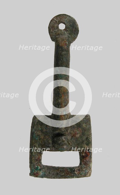 Rectangular Plaque, Frankish, ca. middle of the 6th century. Creator: Unknown.