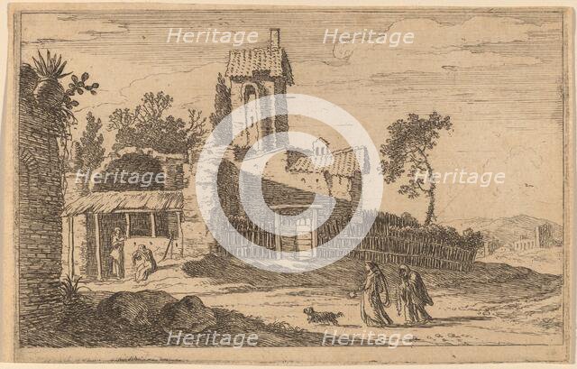 Ruined Building with a Tower. Creator: Herman van Swanevelt.