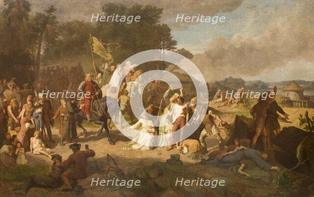 The Lamentable Apostolic Mission, 1866. Creator: Wojciech Gerson.