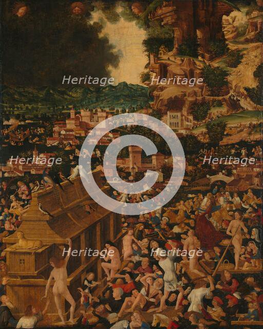 The Flood, 1450-1499. Creator: Anon.