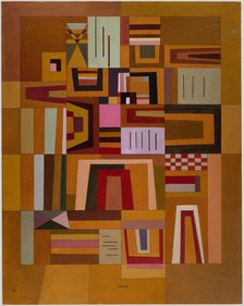 Ausgleichrosa (Pink Compensation), 1933. Creator: Kandinsky, Wassily Vasilyevich (1866-1944).