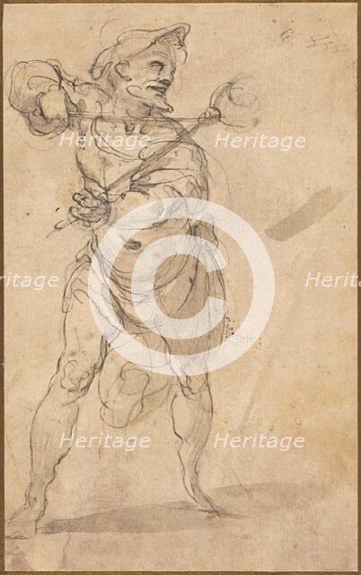 A Tormentor With Tongs. Creator: Zuccaro, Taddeo, follower of.