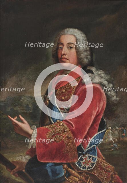 Prince Ferdinand Maria Innocenz of Bavaria (1699-1738), First third of 18th cen. Creator: Desmarées, George (1697-1776).