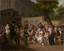 Entrance to the Jardin Turc, 1812. Creator: Louis Leopold Boilly.