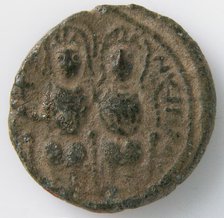 Coin of Justin II, Byzantine, 6th century (572-573). Creator: Unknown.