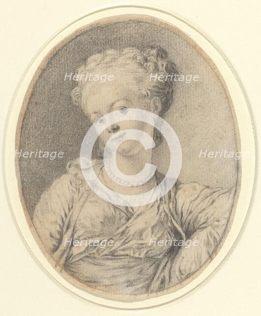 Lady's Head. Creator: Gabriel de Saint-Aubin.