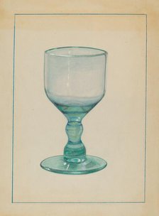 Glass, 1935/1942. Creator: S. Brodsky.