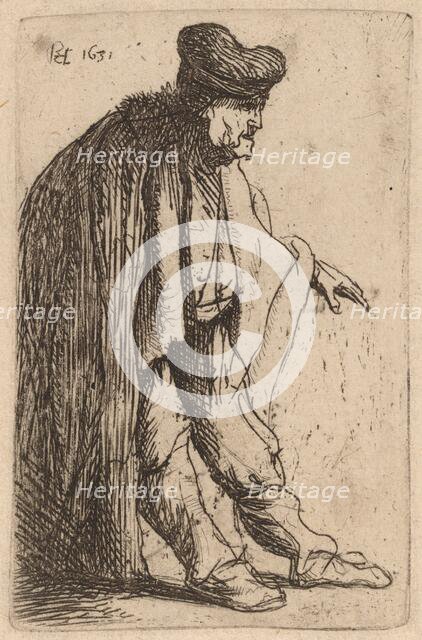Beggar with His Left Hand Extended, 1631. Creator: Rembrandt Harmensz van Rijn.