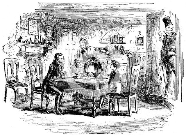 David Copperfield And Uriah Heep 1912 Artist Hablot Knight Browne 2321624 Heritage Images