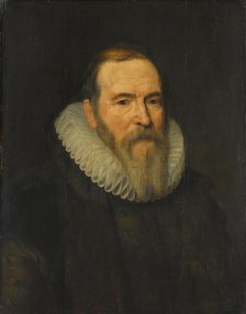 Portrait of Johan van Oldenbarnevelt, in or after c.1616. Creator: Workshop of Michiel Jansz van Mierevelt.