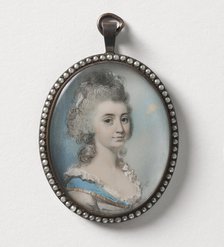 Unknown lady, late 18th-early 19th century. Creator: George Engleheart.