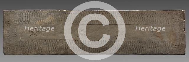 Tomb Tile, Eastern Zhou dynasty (771-256 BC). Creator: Unknown.