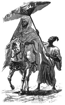 The Sultan of Morocco, c1890. Artist: Unknown