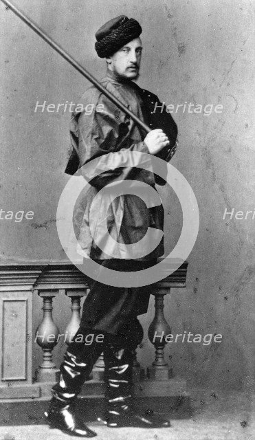 Grand Duke Nicholas Nikolaevich (the Elder) of Russia, c1860-c1864. Artist: Unknown