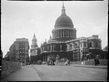 St Paul's Cathedral, St Paul's Churchyard, City of London, Greater London Authority, 1945. Creator: Katherine Jean Macfee.