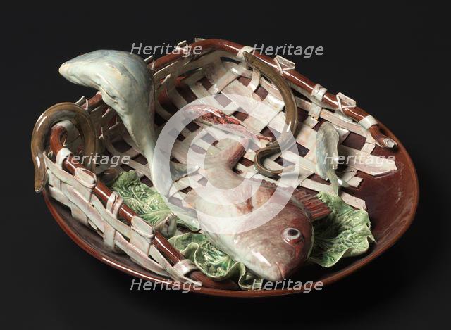 Plate with Fish, 1896. Creator: Unknown.