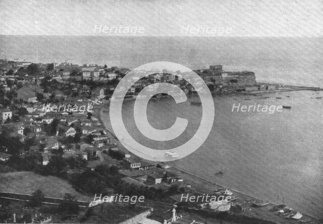 'Le port de Trebizonde', 1916. Creator: M. Lenicque.