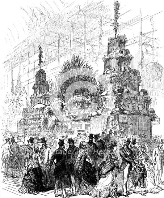 Harvest Trophy at the Crystal Palace, 1871. Creator: Unknown.