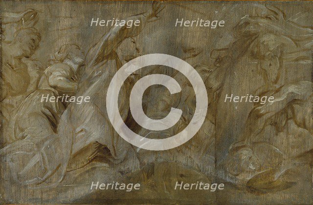 The Sacrifice of Noah, c1620. Artist: Unknown.