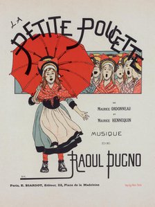 Affiche pour l'opérette "la Petite Poucette"., c1898. Creator: Louis Maurice Boutet de Monvel.