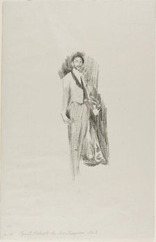 Count Robert de Montesquiou, 1894. Creator: Beatrix Godwin Whistler.