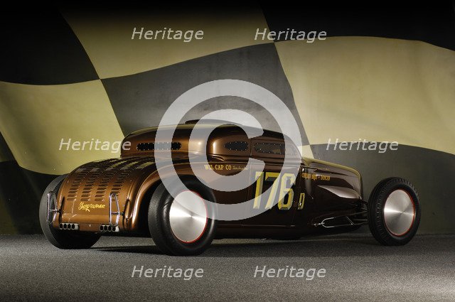 Chrisman Bonneville coupe 331 1951. Artist: Simon Clay.