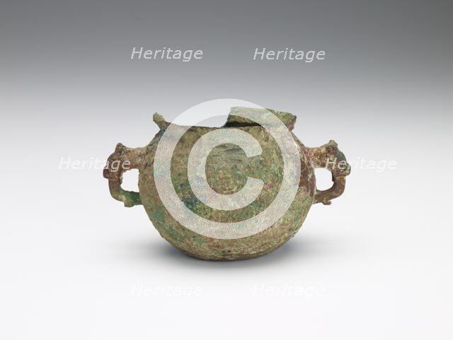 Ritual vessel (pou), Eastern Zhou dynasty, 8th century BCE. Creator: Unknown.