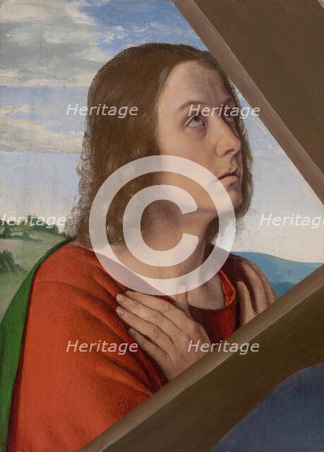 Fragment from Christ Carrying the Cross: Saint John the Evangelist, 1500/05. Creator: Jean Hey.