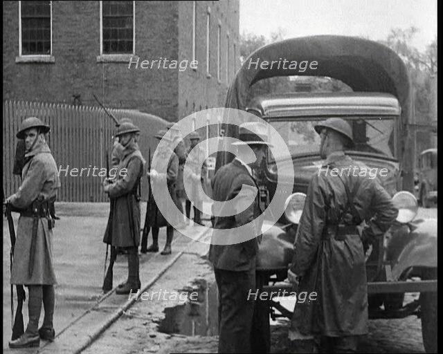 Soldiers, 1932. Creator: British Pathe Ltd.