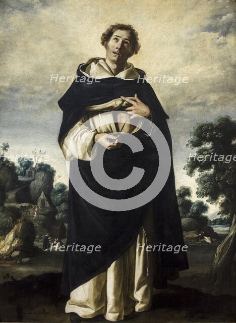 Blessed Henry Suso, 1638-1640. Creator: Zurbarán, Francisco, de (1598-1664).