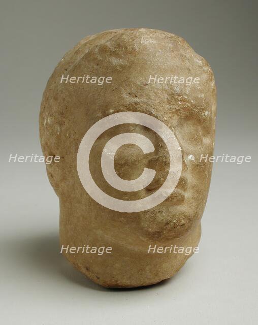 Head of a Man, Possibly Ptolemaic Period (305-31 BCE). Creator: Unknown.